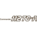 Aero-Commander 112TC-A Aircraft Logo,Decals!